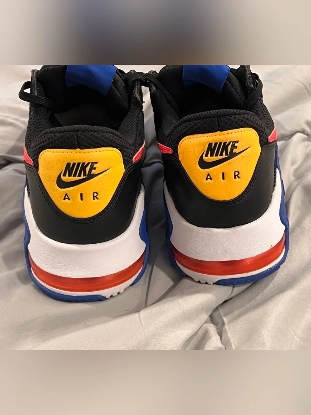 Nike Air Max Excee Black/White Royal/Crimson Men's Low Top Lace-Up sz 11.5